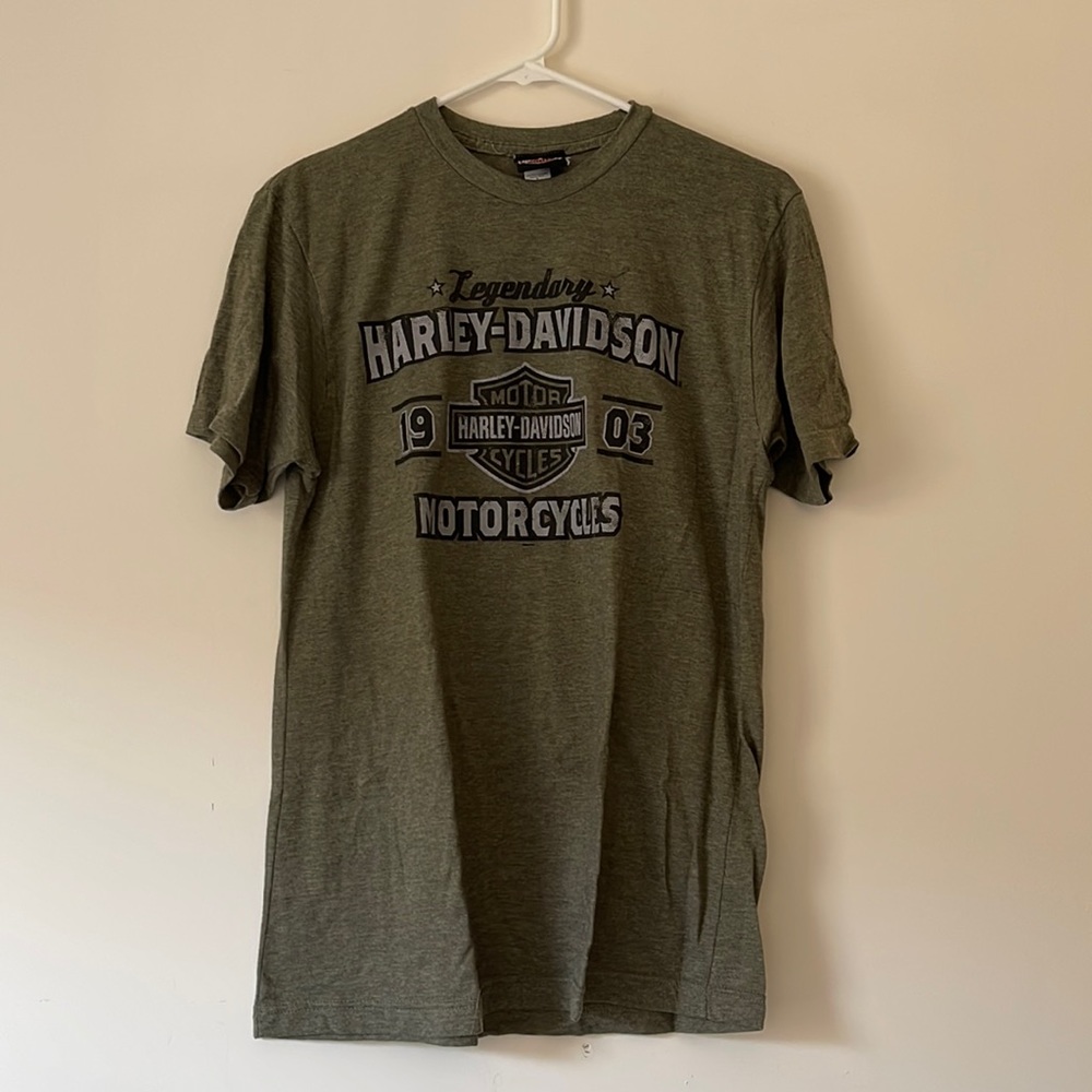 mens harley davidson dealer tee